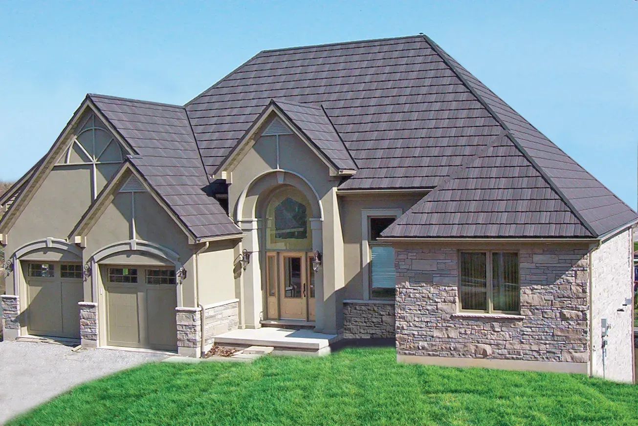 metal roof house